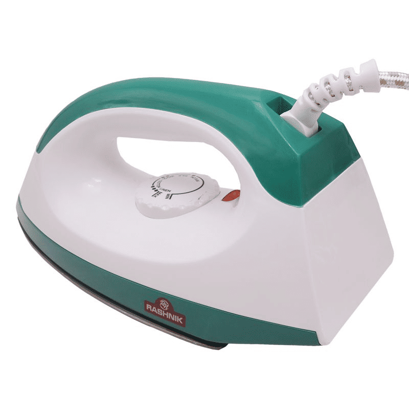Rashnik RN-701 1200W Electric Dry Iron with Non-stick Coated Soleplate