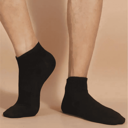 10 Pairs Unisex No-Show Ankle Socks: Breathable, Anti-Odor Comfort Fit