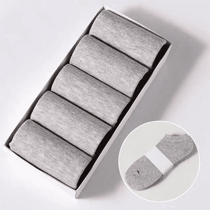 10 Pairs Unisex No-Show Ankle Socks: Breathable, Anti-Odor Comfort Fit