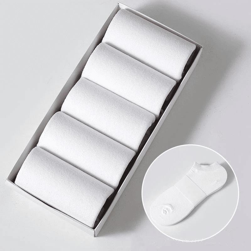 10 Pairs Unisex No-Show Ankle Socks: Breathable, Anti-Odor Comfort Fit