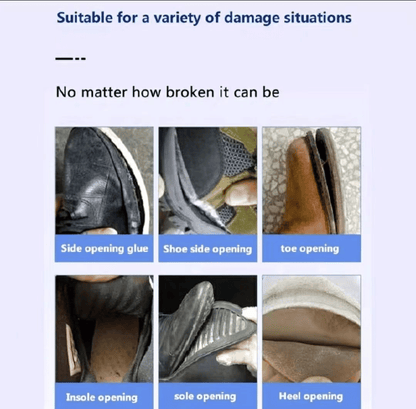 60g Professional Waterproof Quick-Drying Shoe Repair Glue - Universal Instant Adhesive