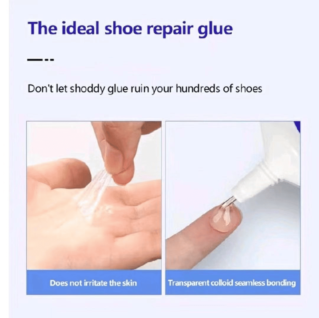 60g Professional Waterproof Quick-Drying Shoe Repair Glue - Universal Instant Adhesive