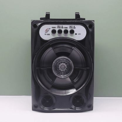 Portable Square Dance B16 Bluetooth Speaker with TF Card Playback