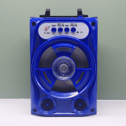 Portable Square Dance B16 Bluetooth Speaker with TF Card Playback