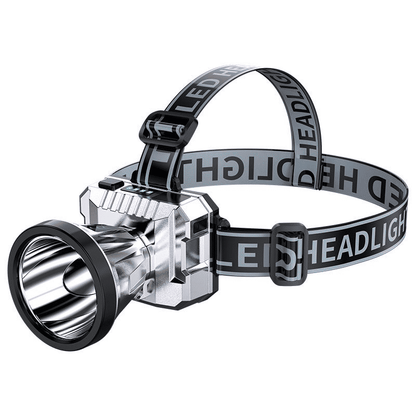 Powerful Rechargeable LED Headlamp: White Laser, 3 Modes, IPX6 Waterproof Outdoor