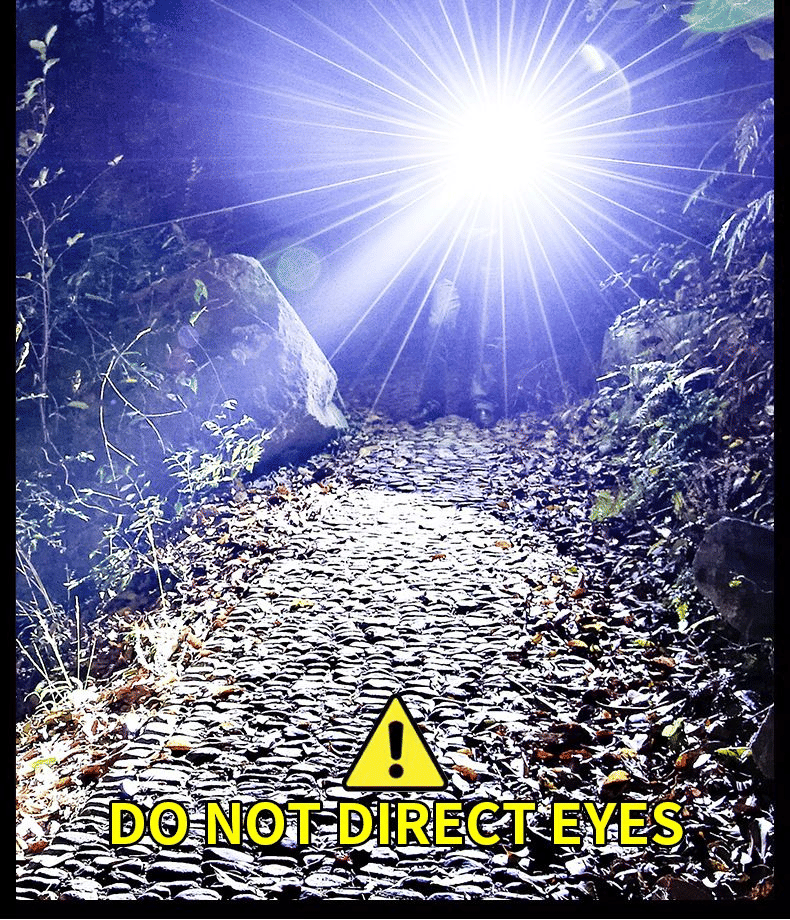 Powerful Rechargeable LED Headlamp: White Laser, 3 Modes, IPX6 Waterproof Outdoor