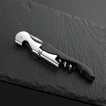 Premium Stainless Steel Wine Bottle Opener Multi-tool Corkscrew with Foil Cutter