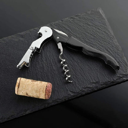 Premium Stainless Steel Wine Bottle Opener Multi-tool Corkscrew with Foil Cutter