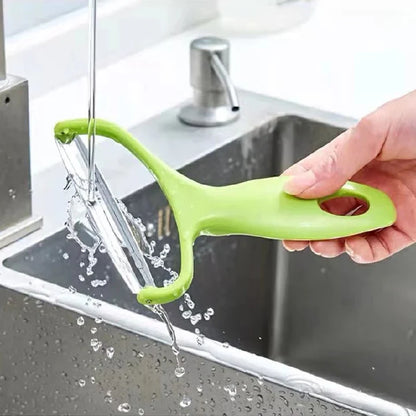 Multi-functional Stainless Steel Wide Mouth Vegetable Fruit Peeler & Cabbage Grater Slicer