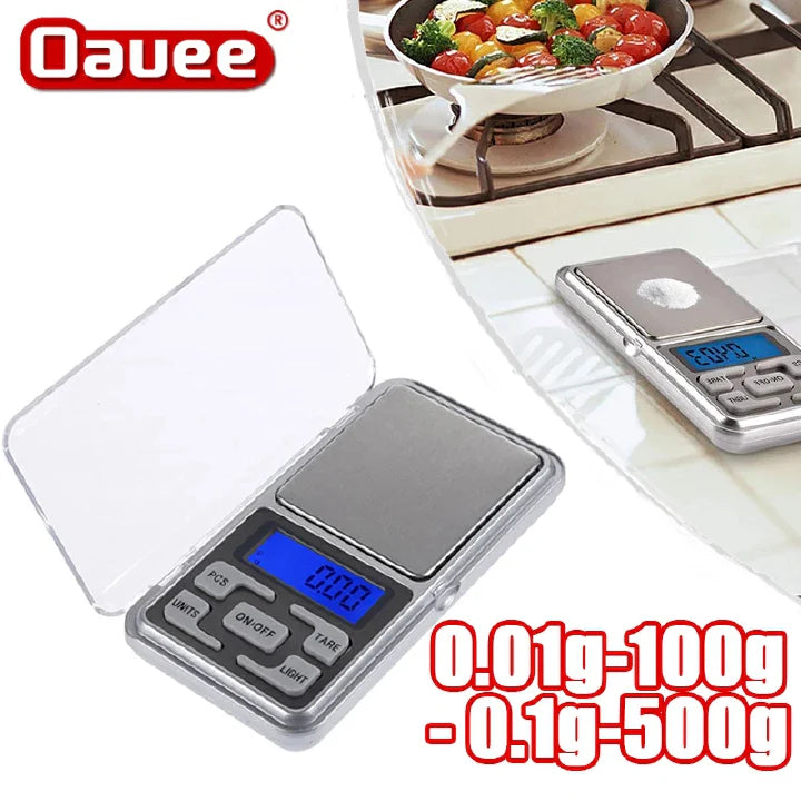 High Precision 500g 0.1g Digital Pocket Scale for Jewelry & Kitchen