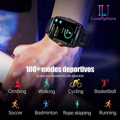 New Arrivals KT71 Smart Watch Men Bluetooth Call Wireless Wristwatch 1.96 Screen Smartwatch 100+Sport Waterproof Smartwatch Fitness Bracelet Heart Rate Blood Pressure Monitor Tracker Sports Smartwatch